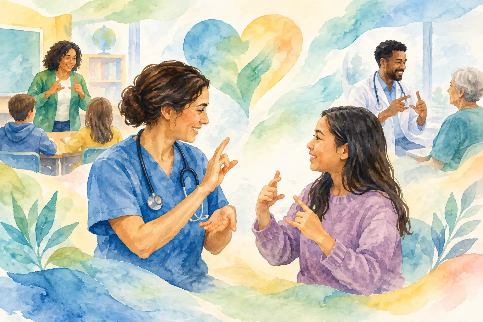 ASL Access That Works in Healthcare and Education