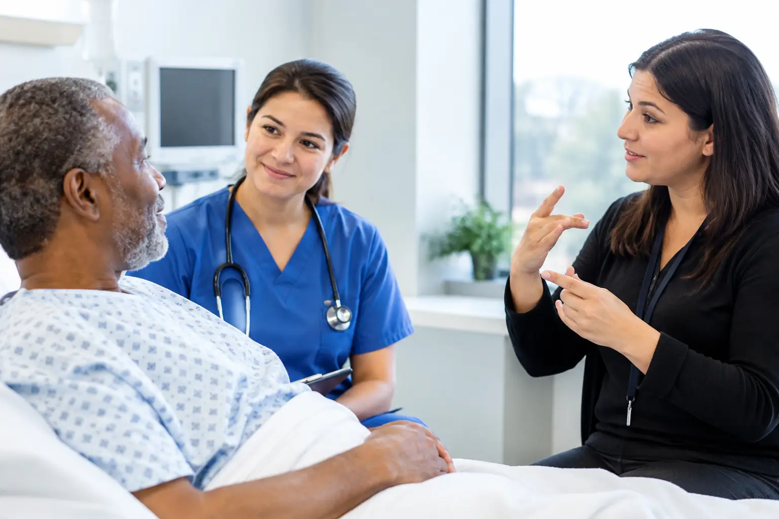 Sign Language Interpreters for Hospitals That Work