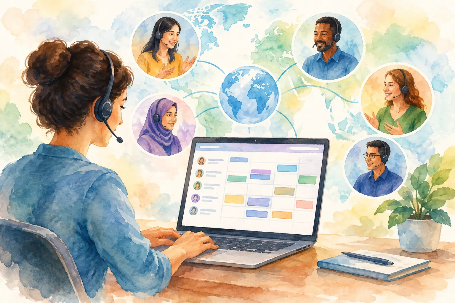 Real Time Interpreter Scheduling Software That Works
