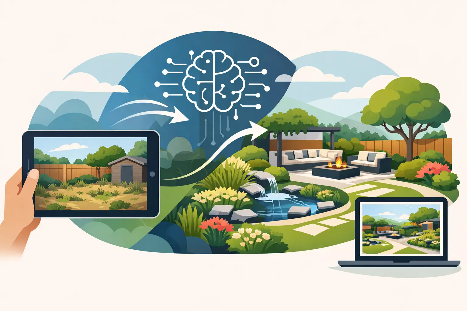 AI Garden Design From Photo That Works