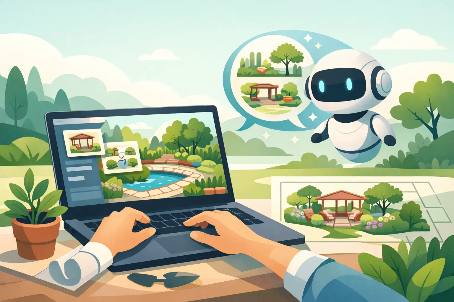 How to Ask AI to Design Your Garden