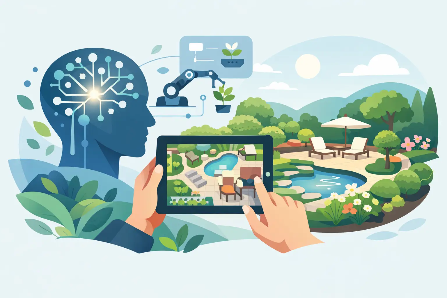 How Does AI Garden Design Work?