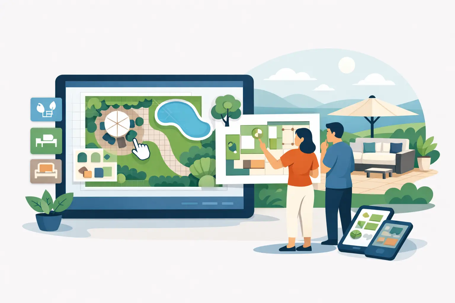How an Outdoor Space Planning App Helps
