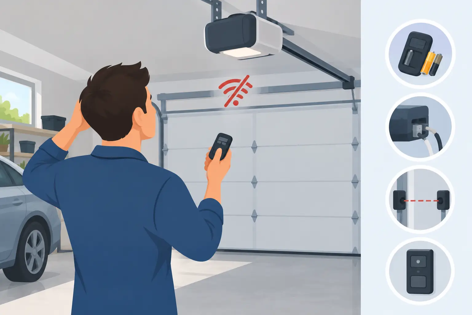 Garage Door Opener Not Responding? What to Check