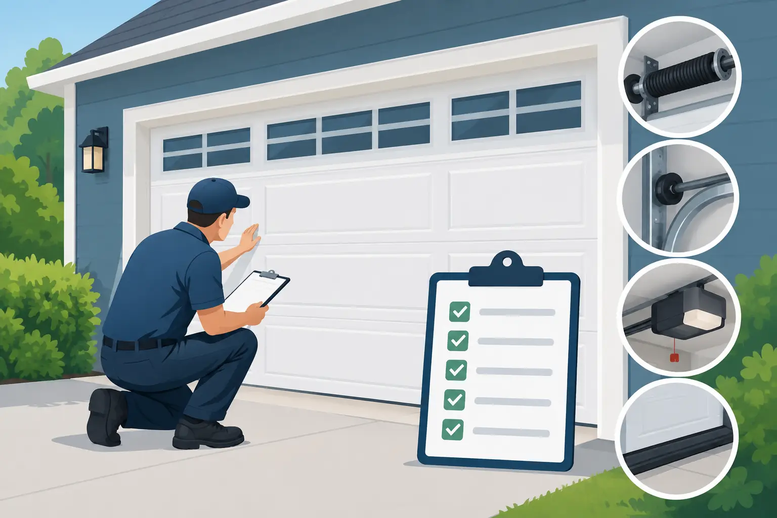 Garage Door Safety Inspection Checklist for Homes