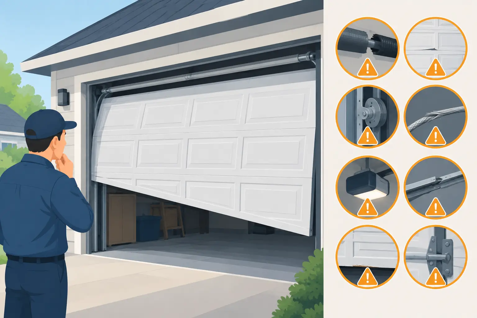 What Makes Overhead Doors Unsafe? 8 Warning Signs