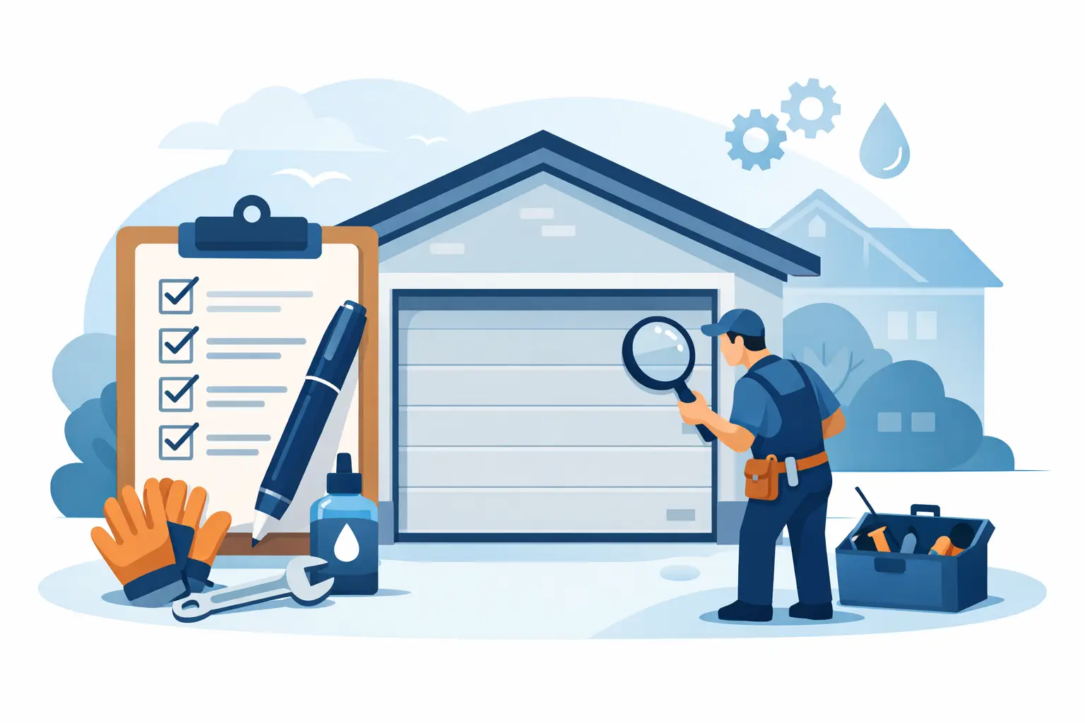 Best Maintenance Checklist for Garage Doors