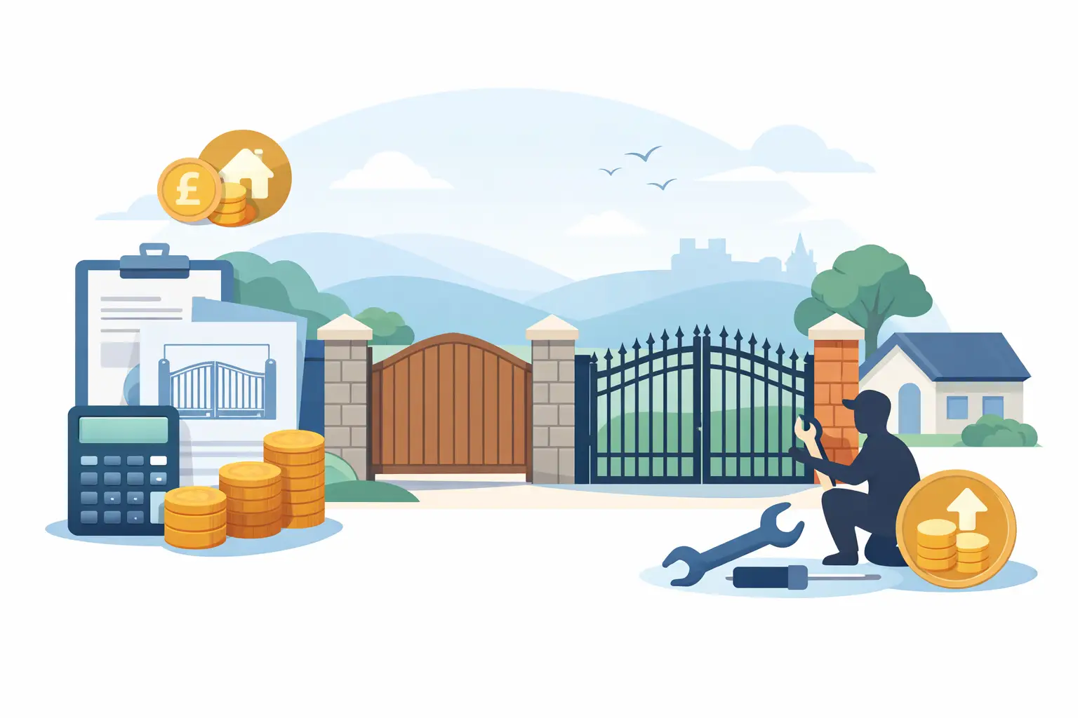 Gate Installation Cost in Lancashire
