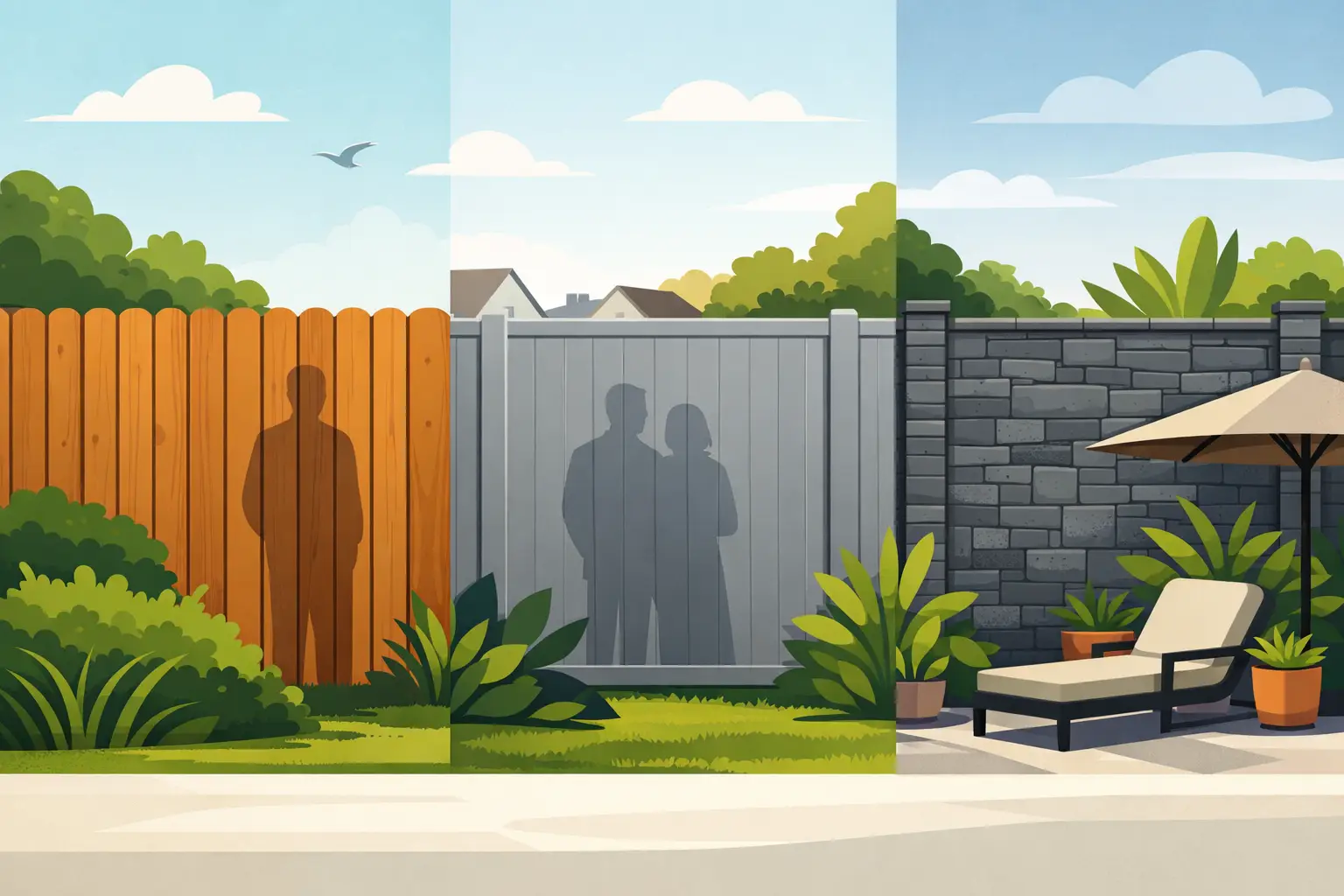 What Fence Is Best for Privacy?