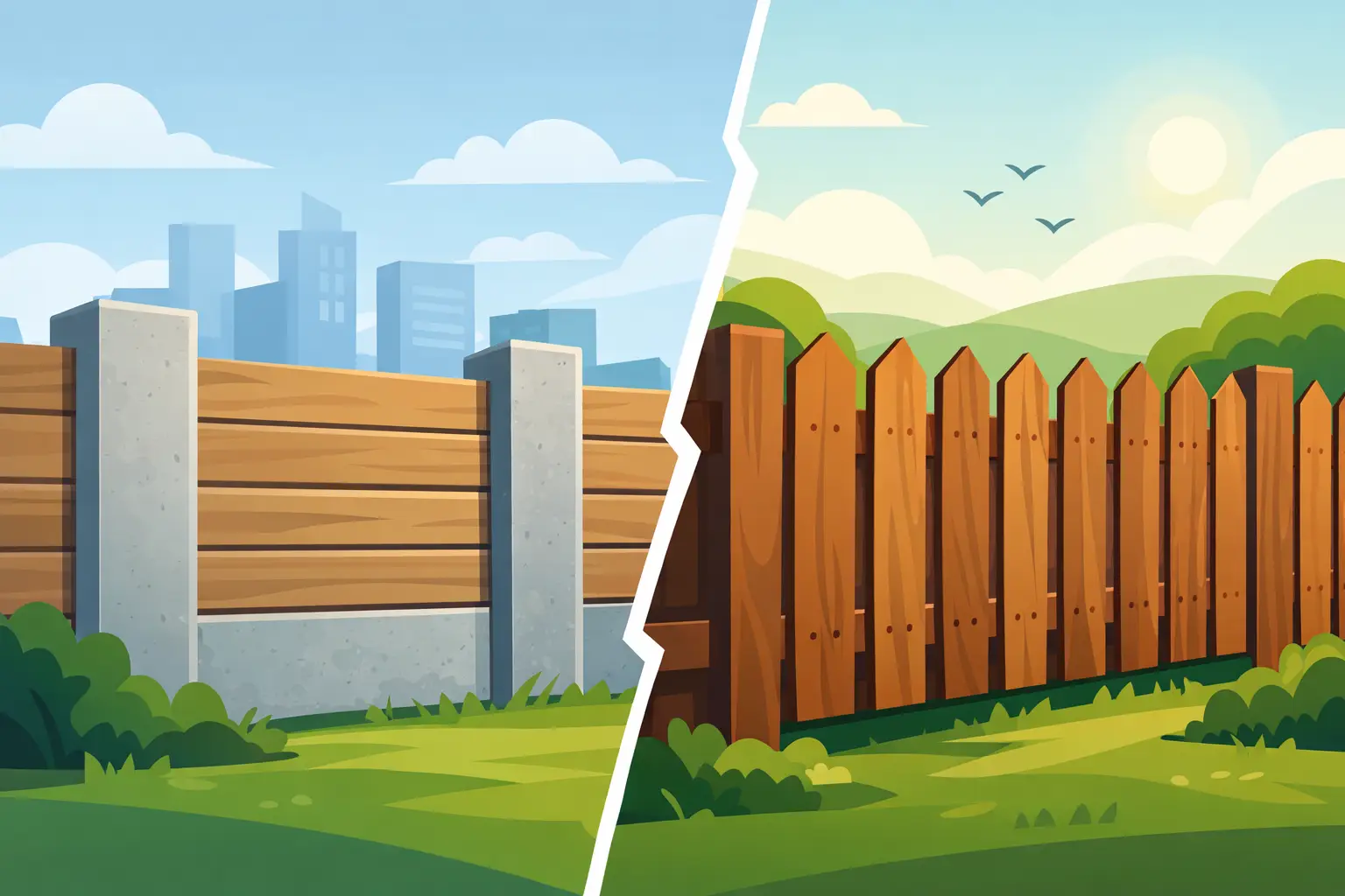 Concrete Posts or Wood Fence: Which Wins?