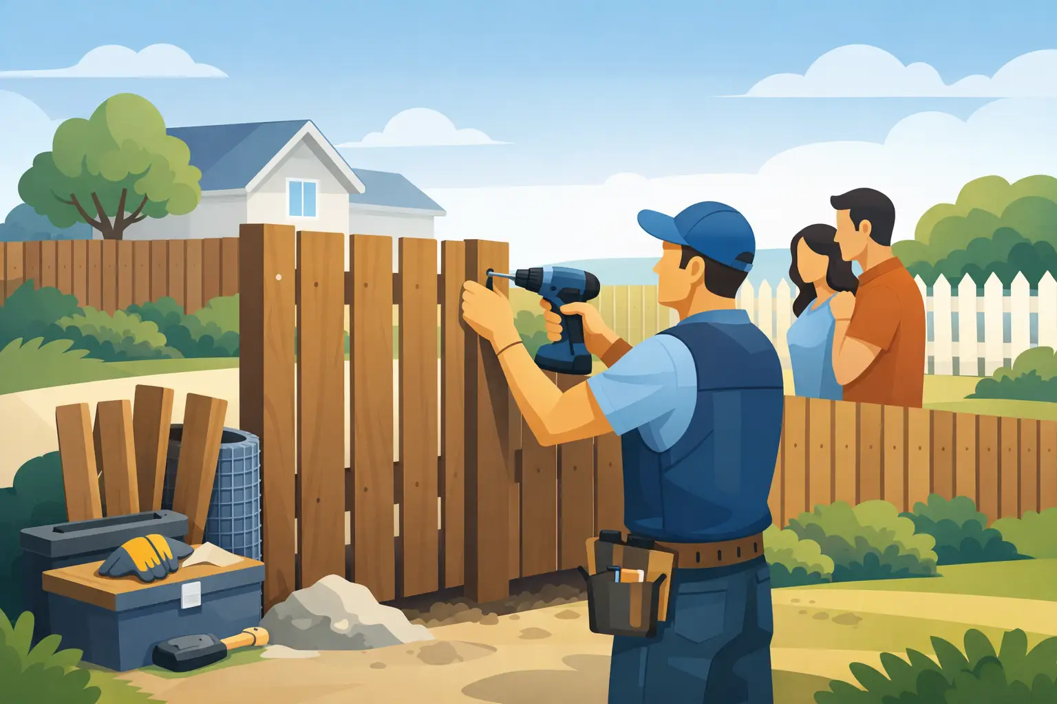 Domestic Fencing Installation Guide for Homes