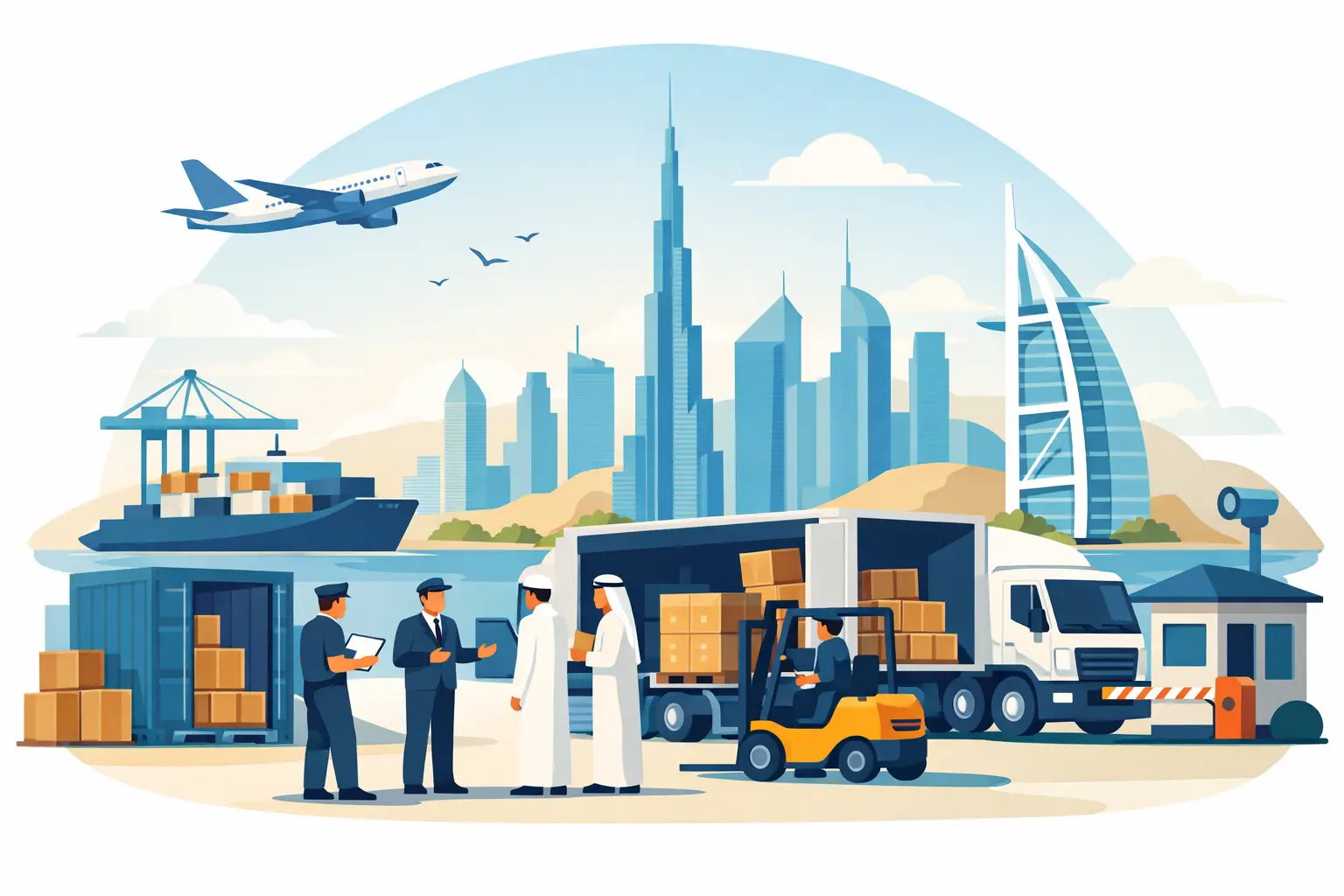 Customs Clearance Dubai for Commercial Cargo