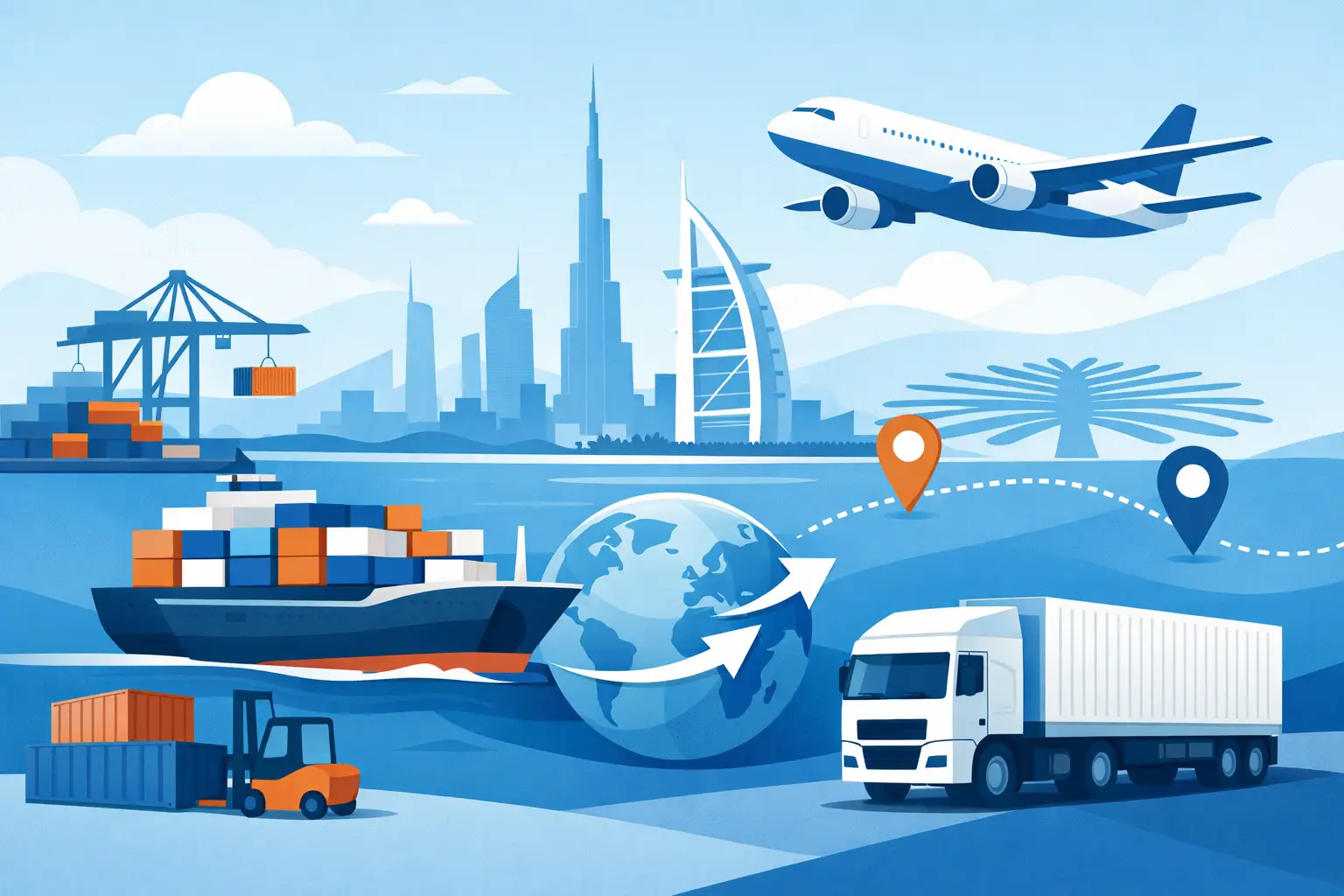 Freight Forwarding Dubai for Reliable Trade Routes