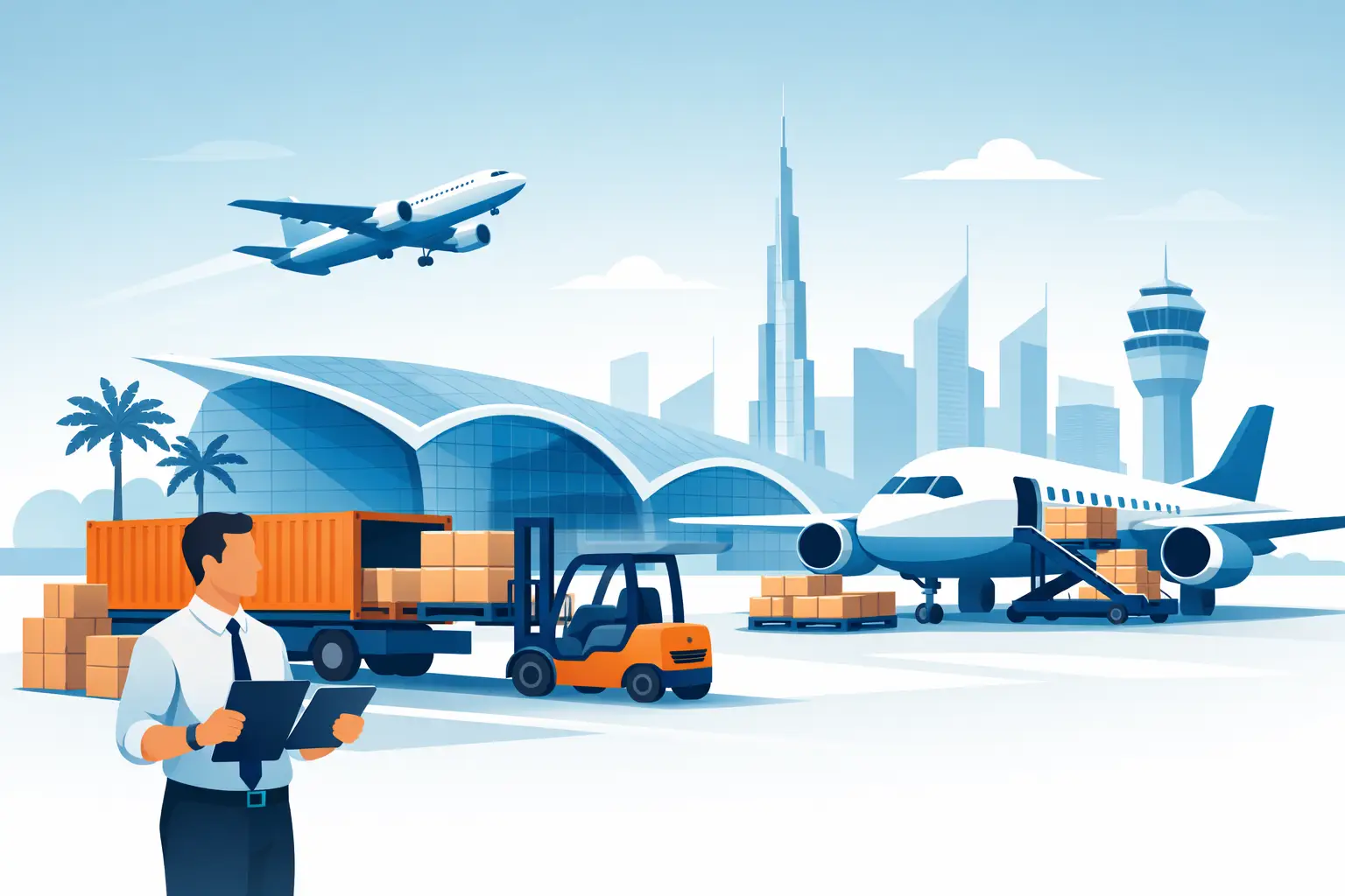 Freight Forwarder in Dubai Airport Free Zone