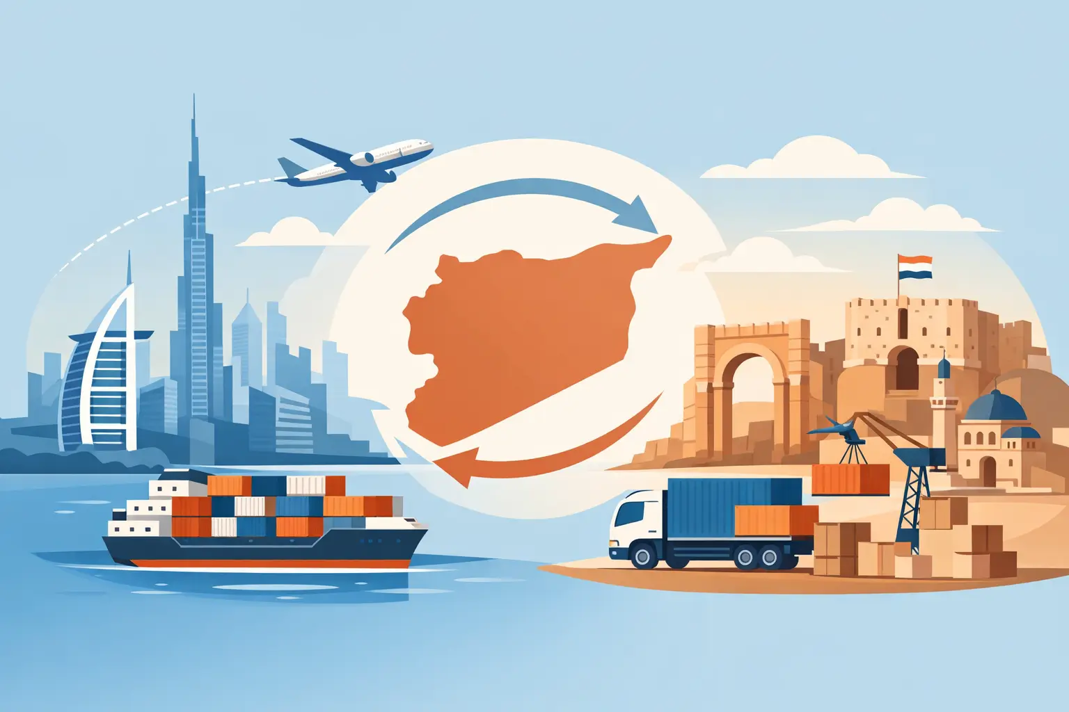 Shipping to Syria From Dubai: A Practical Guide