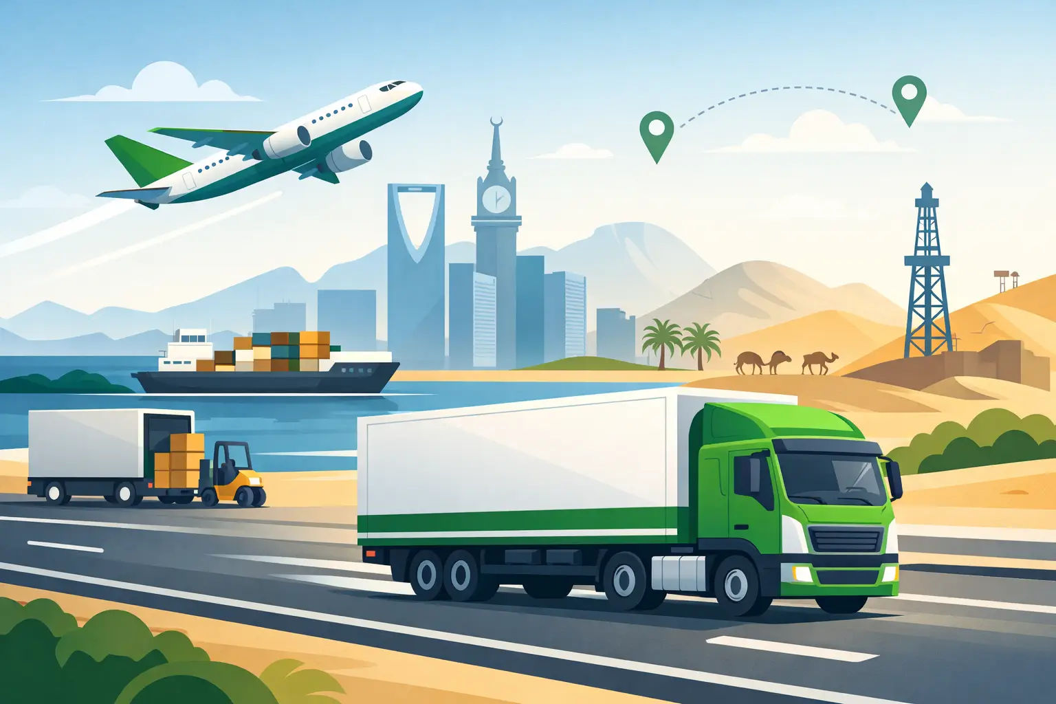 Express Road Freight Saudi Arabia: A Practical Guide