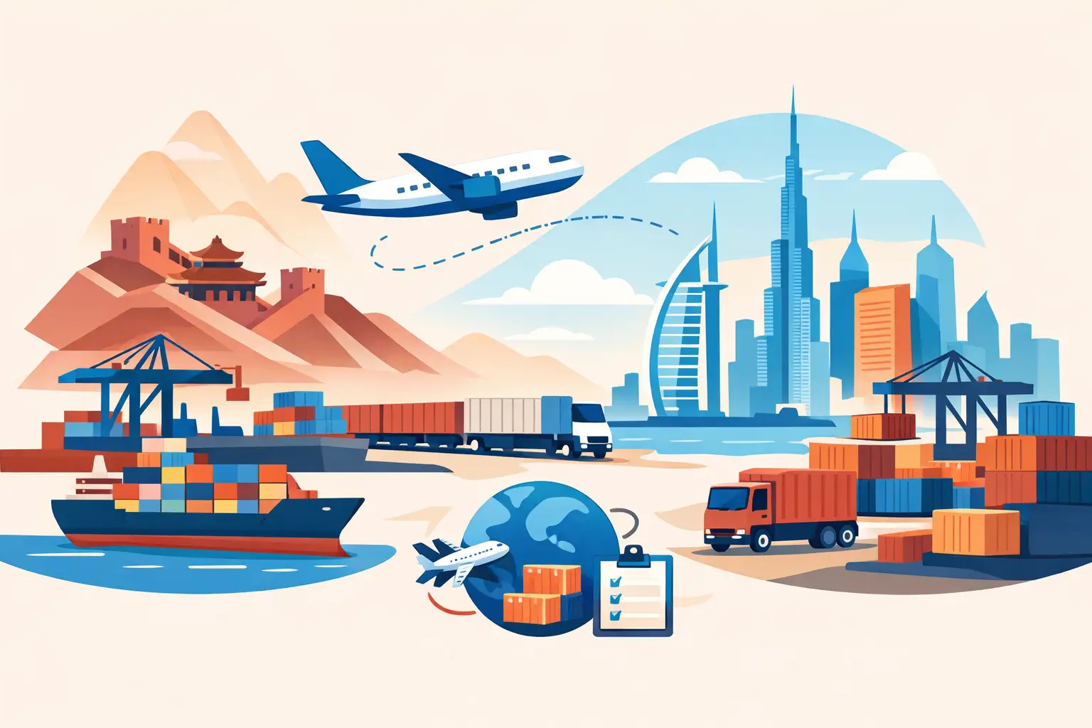 China to Dubai Freight Made Clear for Importers
