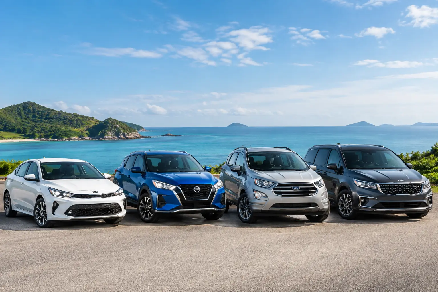 Los mejores autos para conducir por una isla