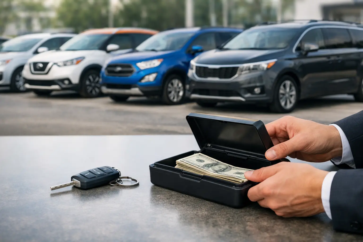 Cómo pagar un depósito de alquiler de auto