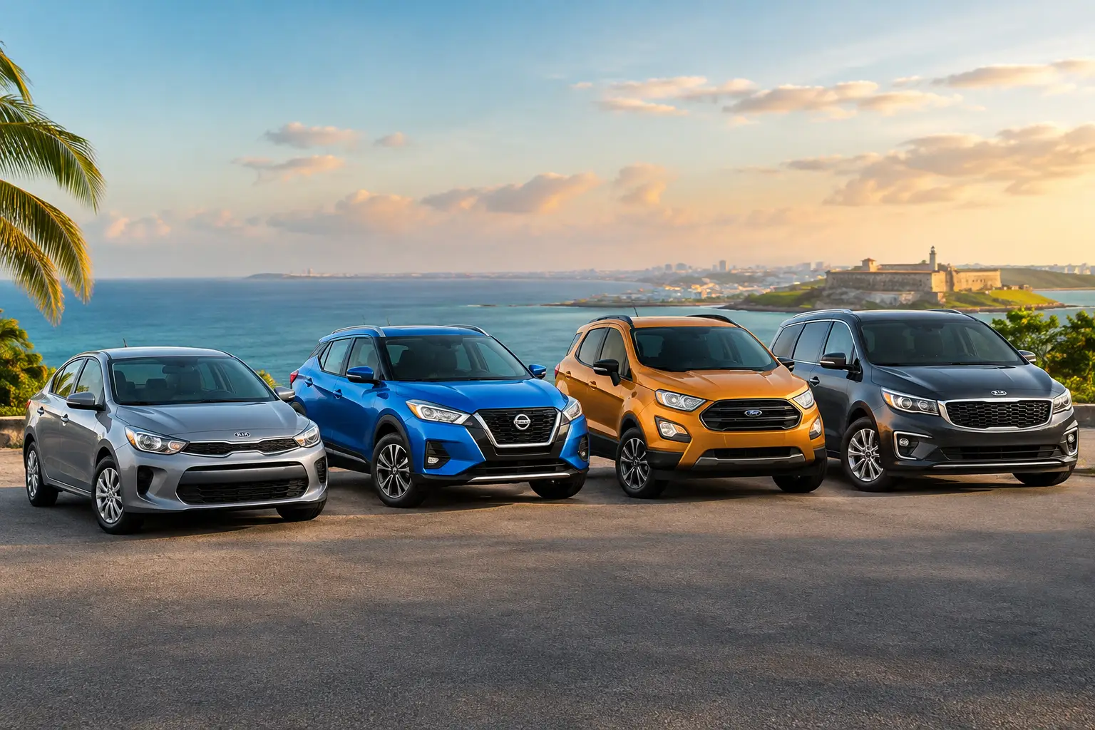 Sedán vs. SUV de alquiler para Puerto Rico