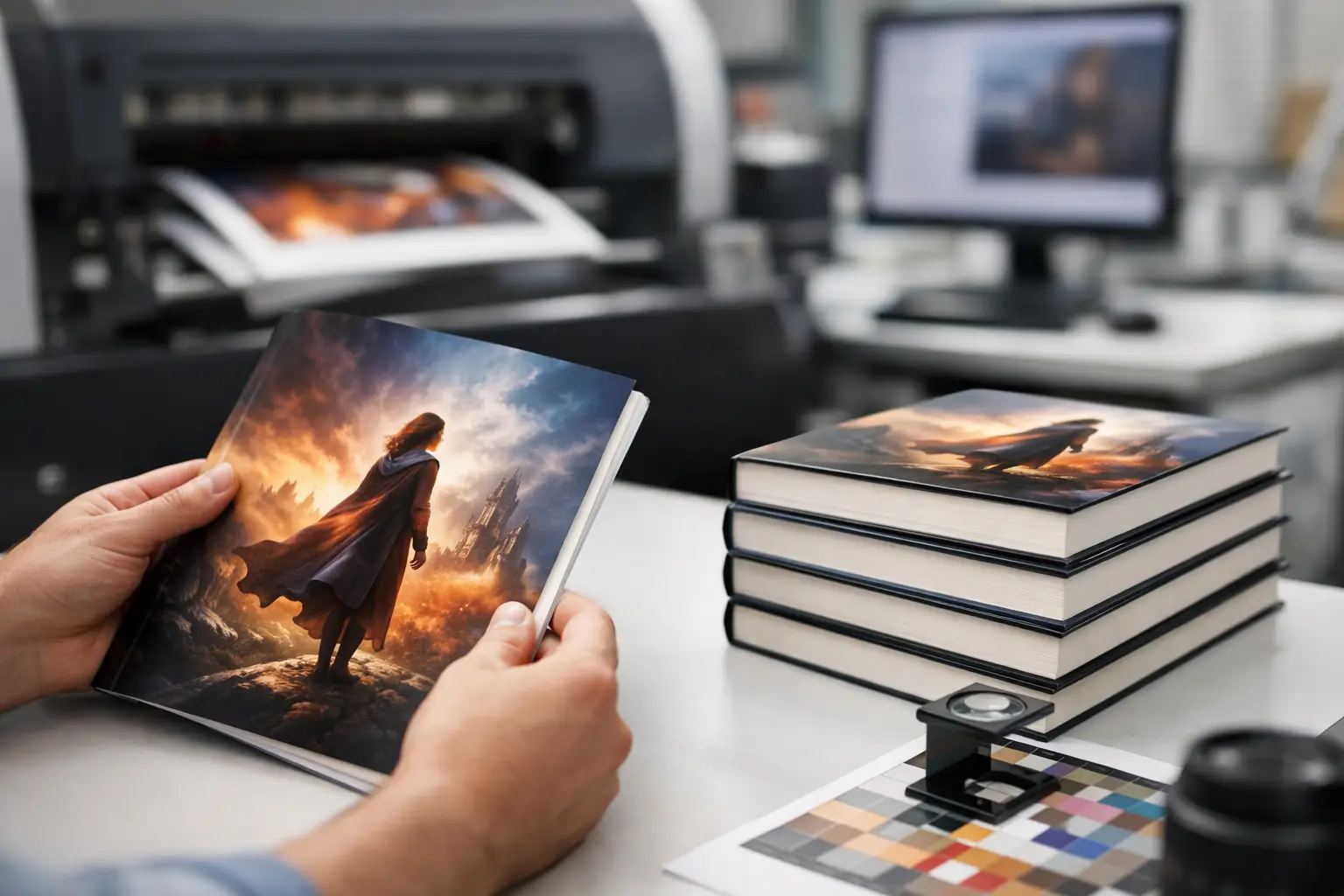 Can AI Images Print for a Professional Book Cover?