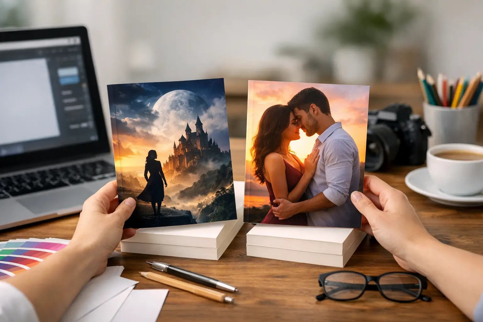 Canva Cover Comparison for Self-Published Books