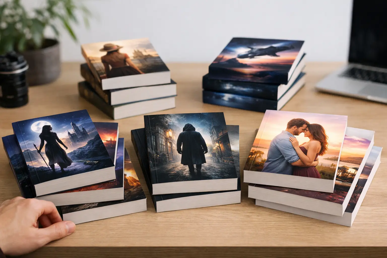 8 Best Ways to Brand Author Series Covers