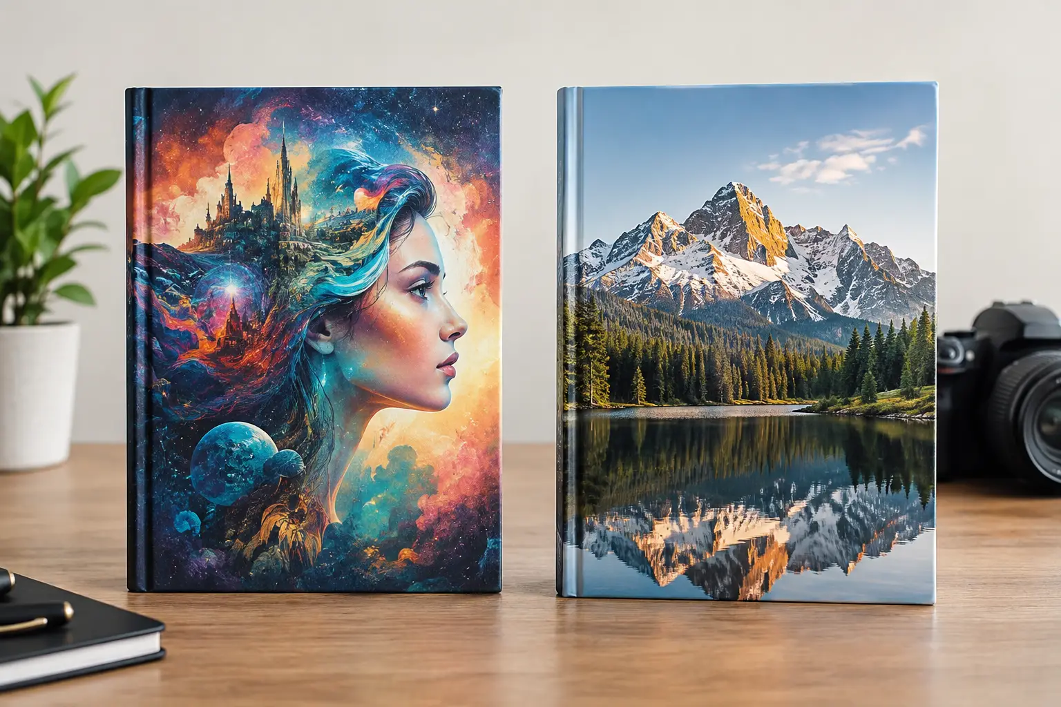 AI Art Versus Photography for Book Covers