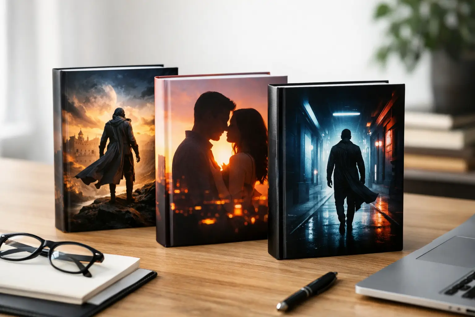 Book Covers That Look Ready for the Market