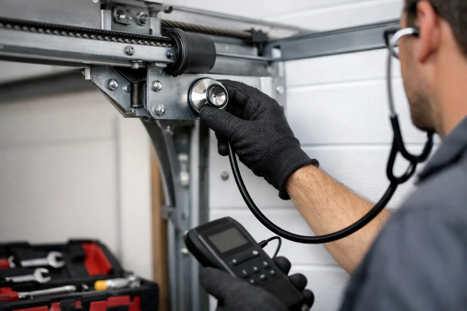Garage Door Noise Diagnosis for Common Sounds