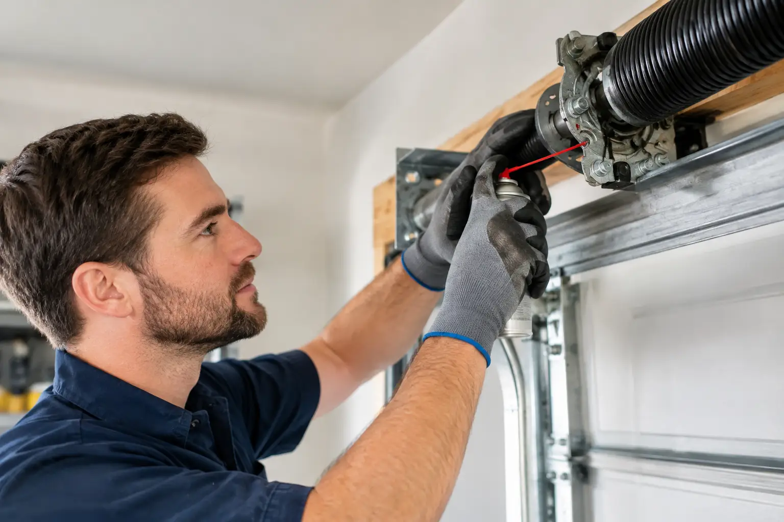 How to Stop Garage Door Squeaking Safely