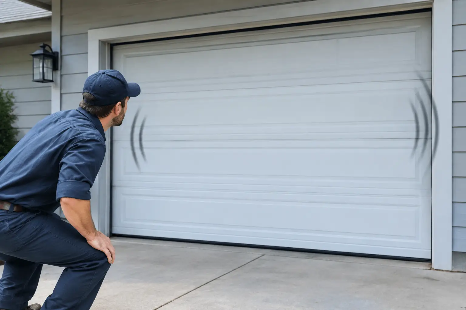 Why Is Garage Door Shaking? Causes and Fixes