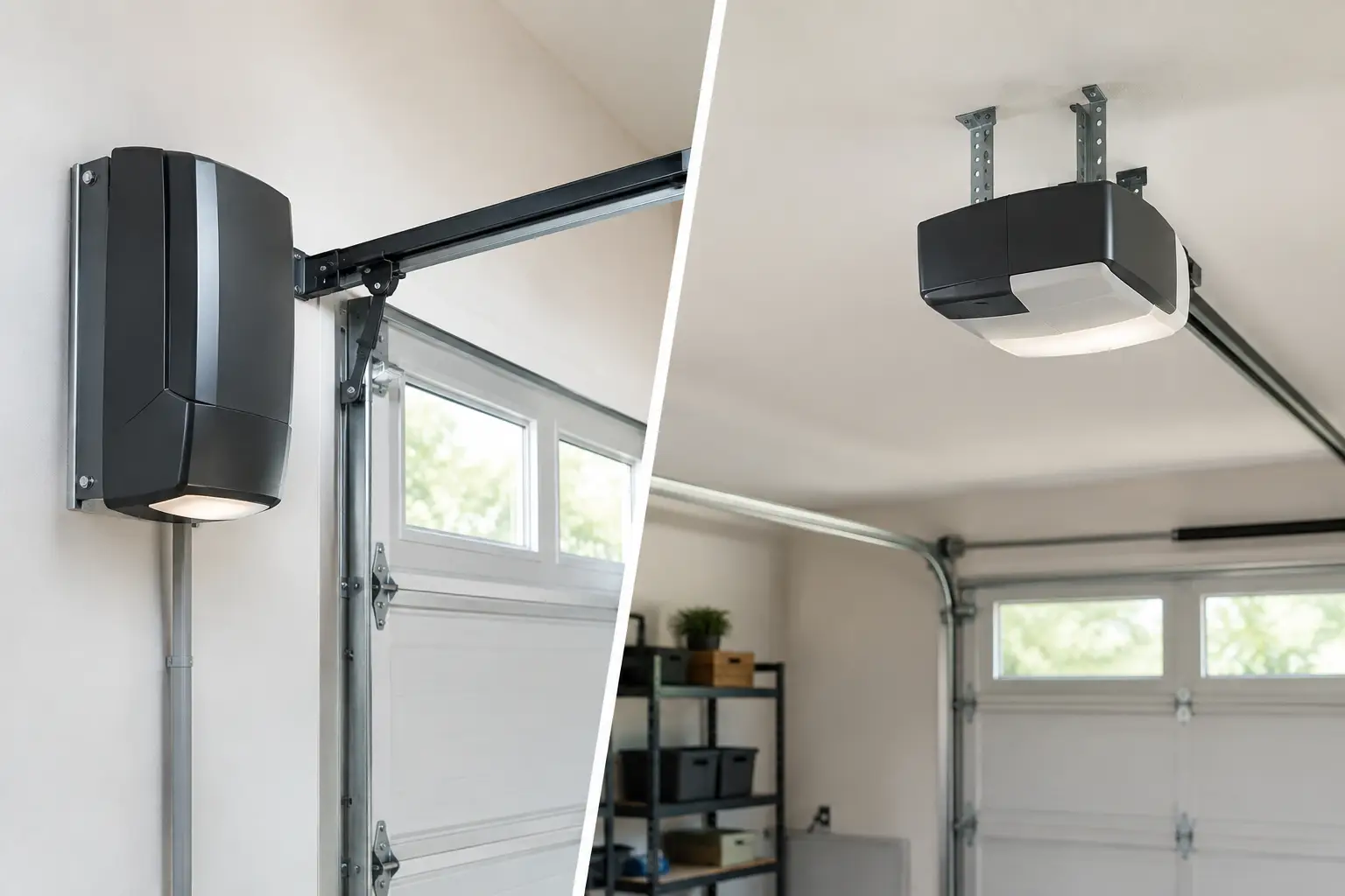 Wall Mount Versus Ceiling Opener Choices