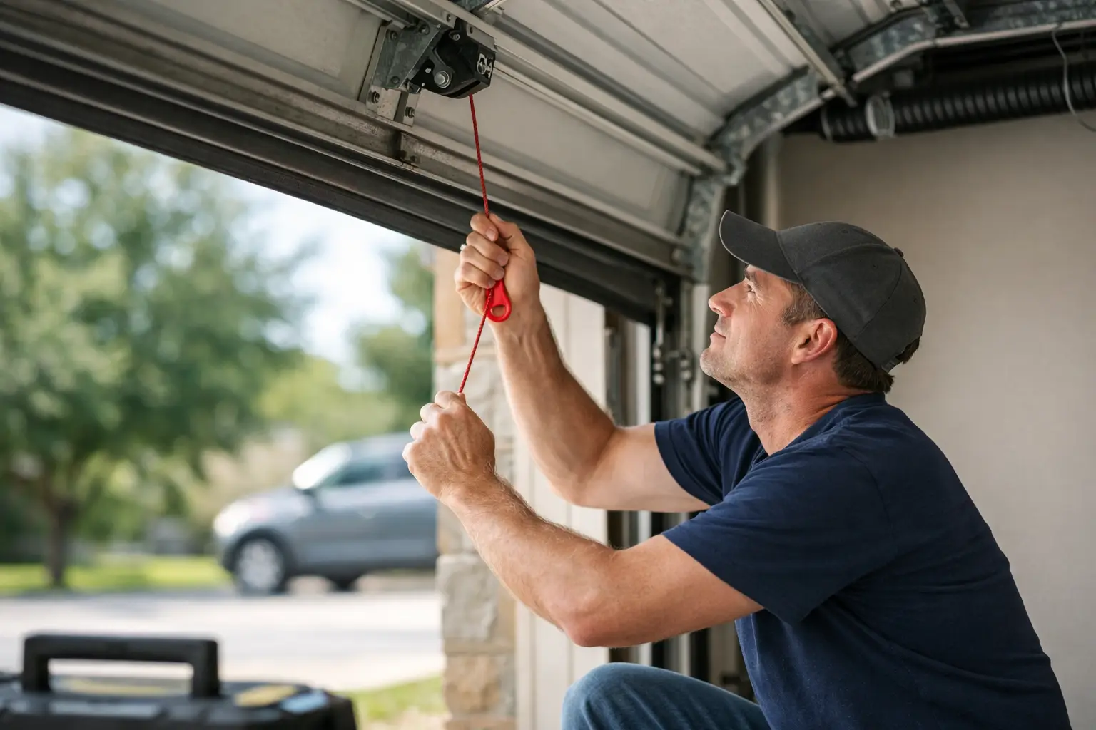 How to Open Garage Door Manually and Safely