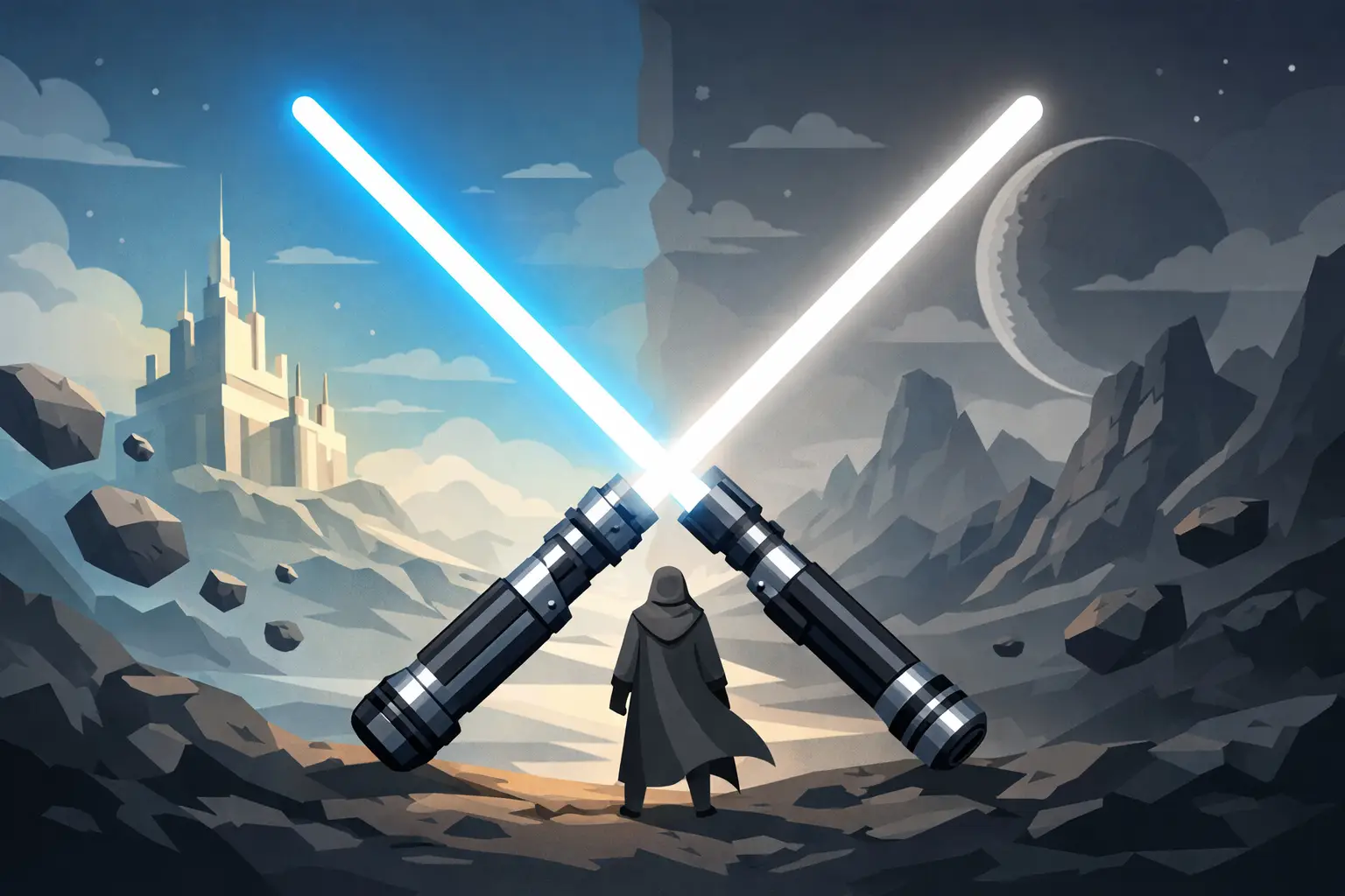 Choosing a Custom Lightsaber for Grey Jedi