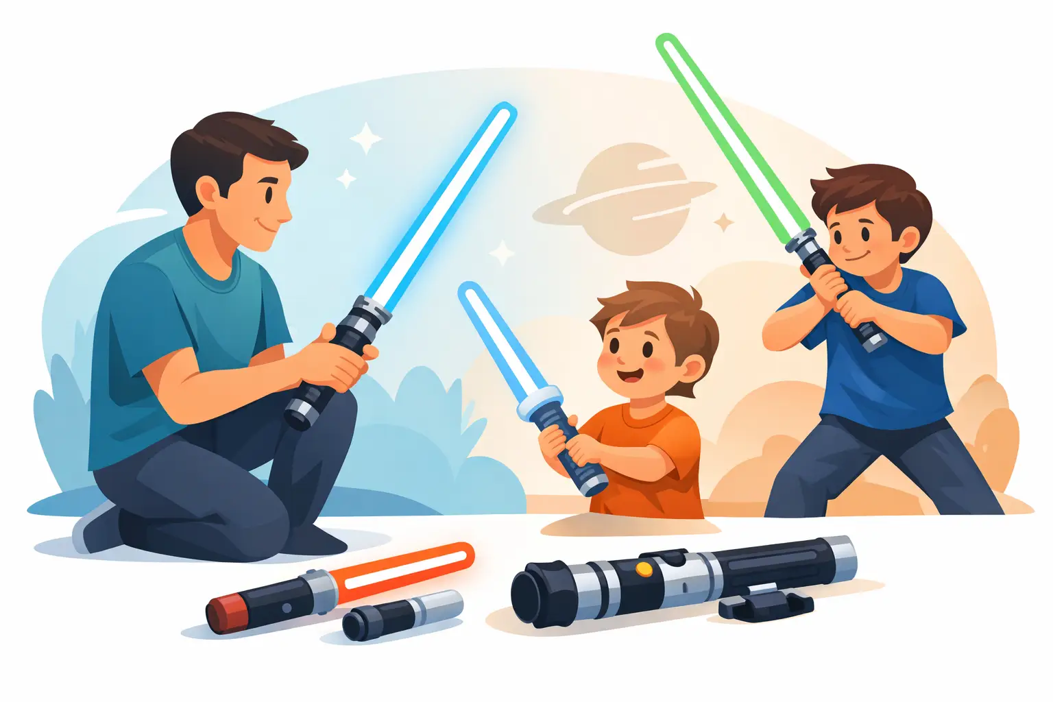 Parent Guide: Kids Lightsabers That Fit Their Age