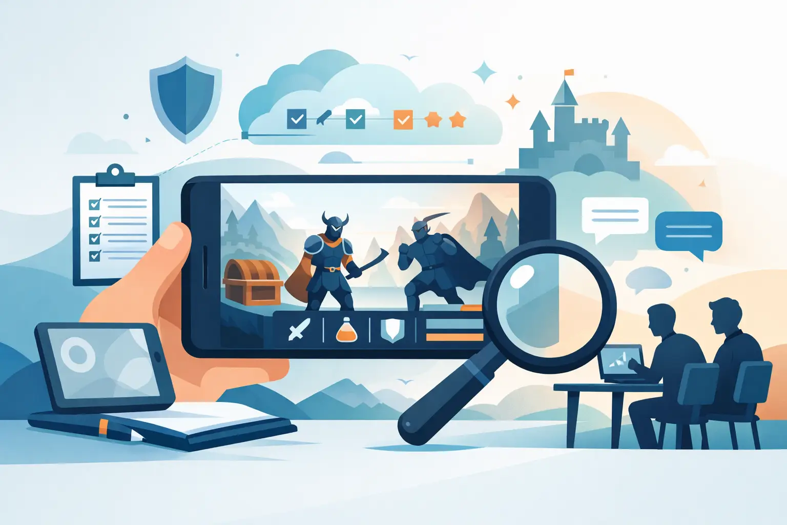 Mobile RPG Beta Testing for Future Warlords