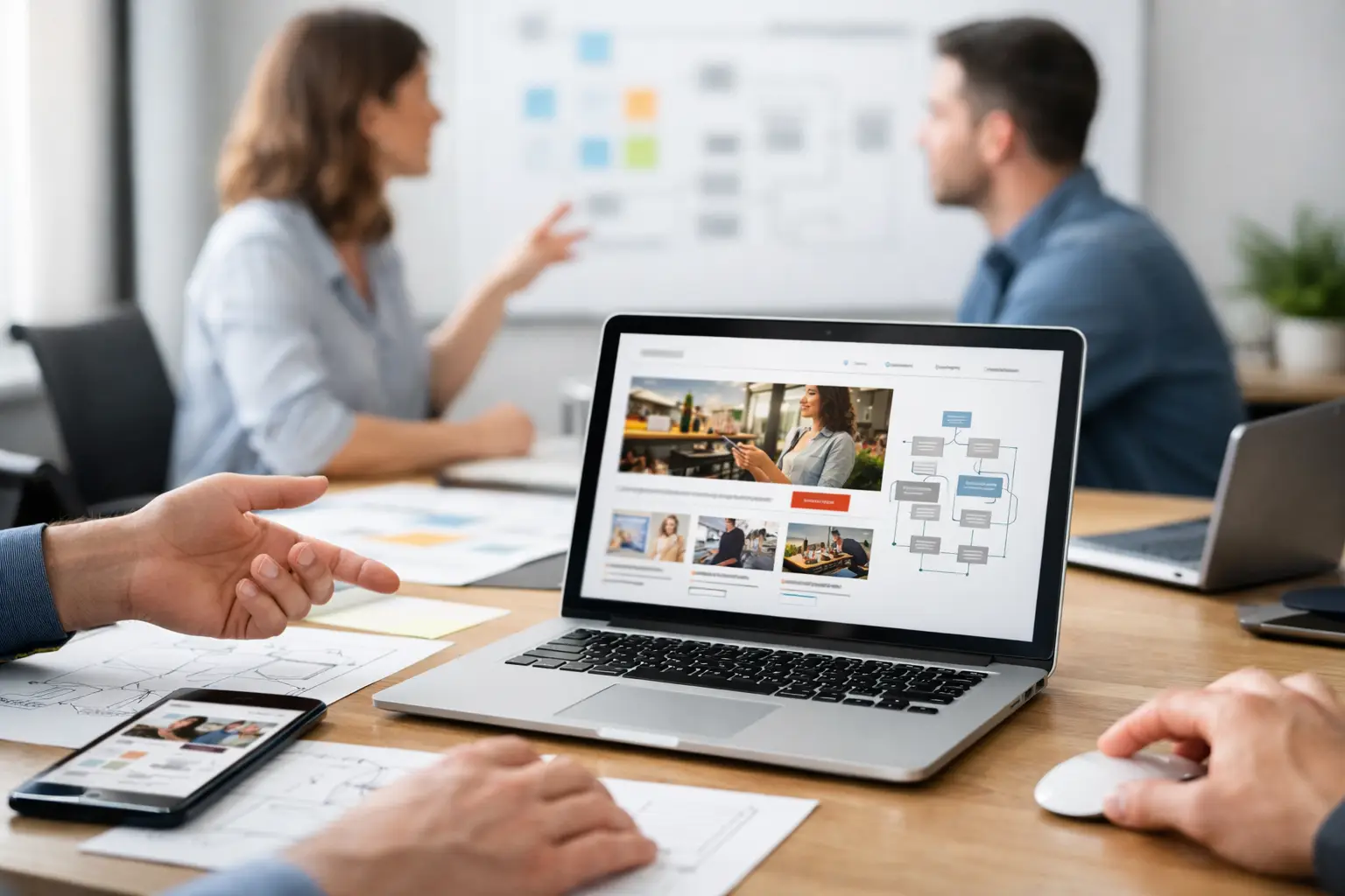Website Redesign for Buyer Journey Results