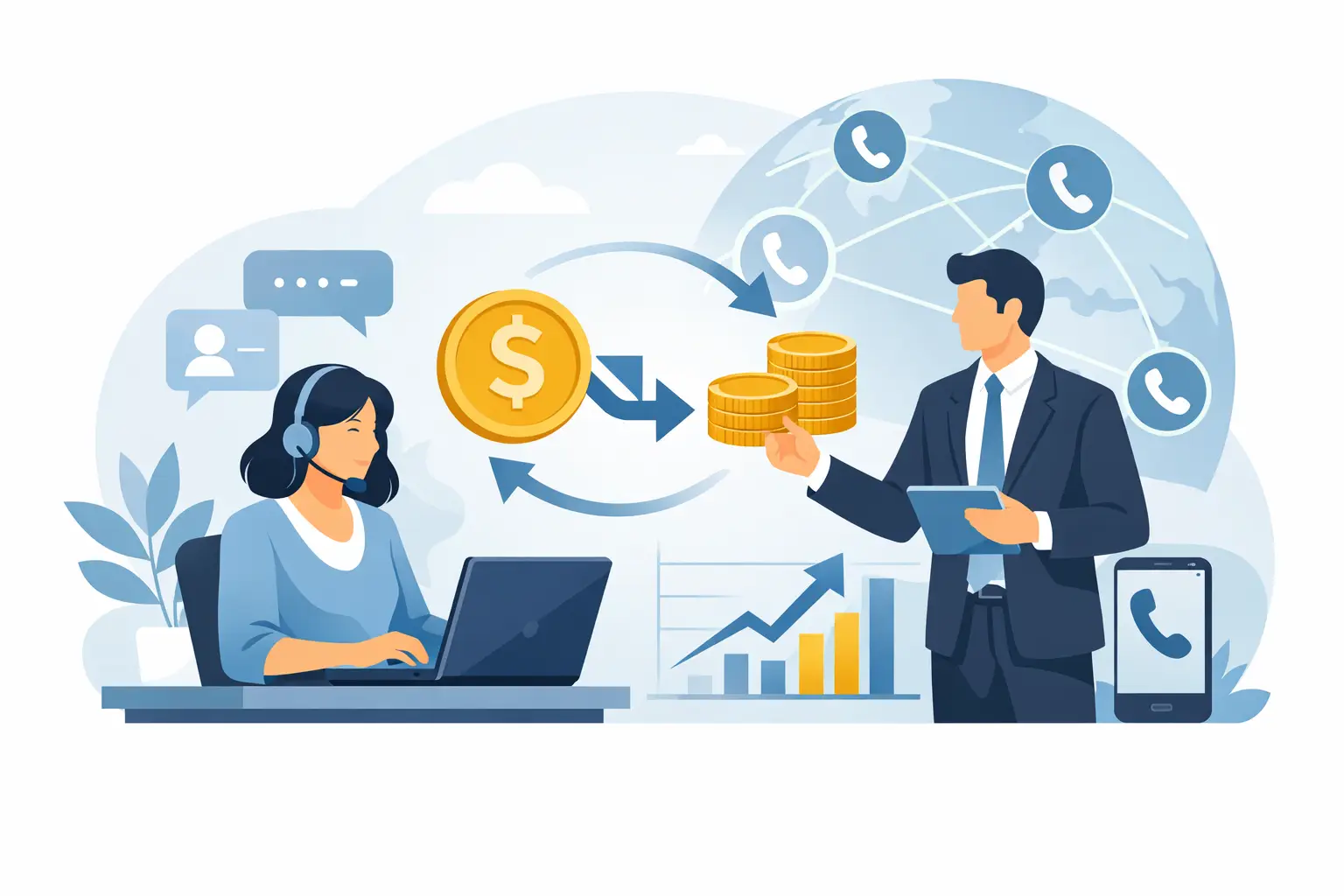 Call Centre IPRN Monetisation Example