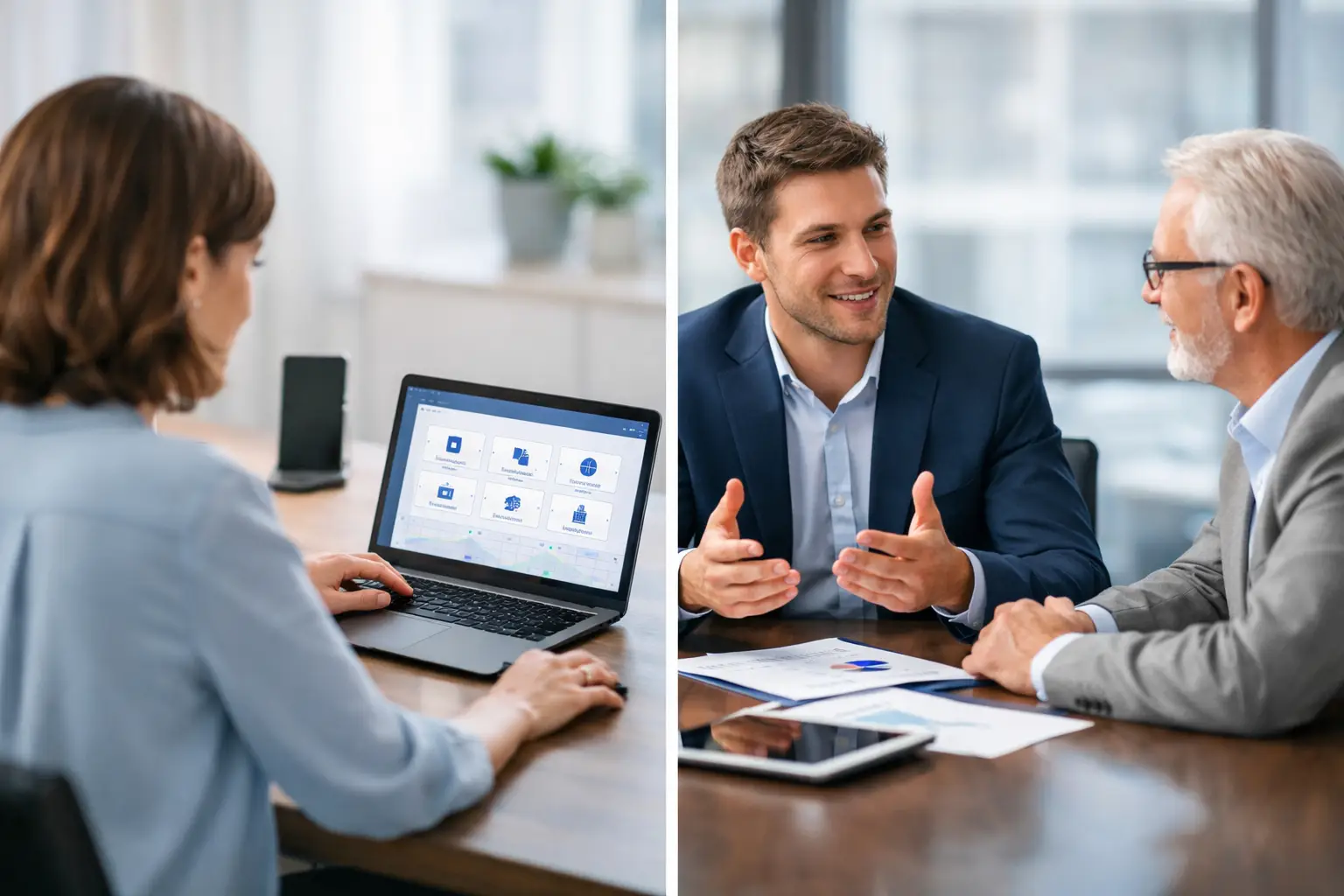 Self Service Telecom Portal vs Broker