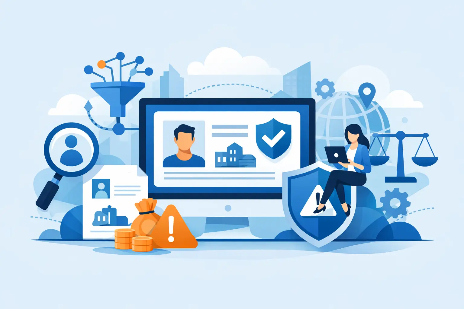 Como usar API para KYB em fluxos de risco