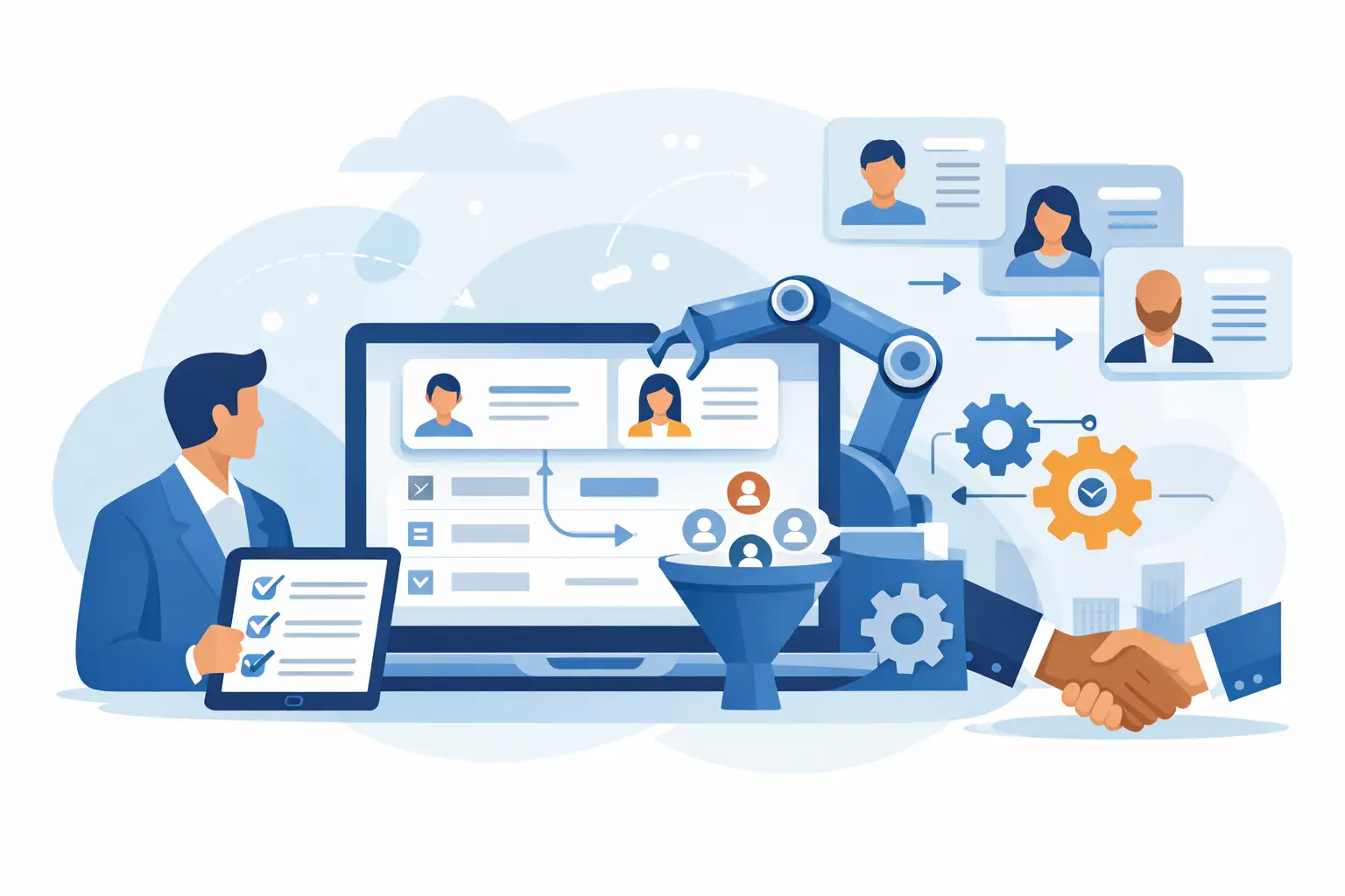 Guia de automação de cadastro B2B