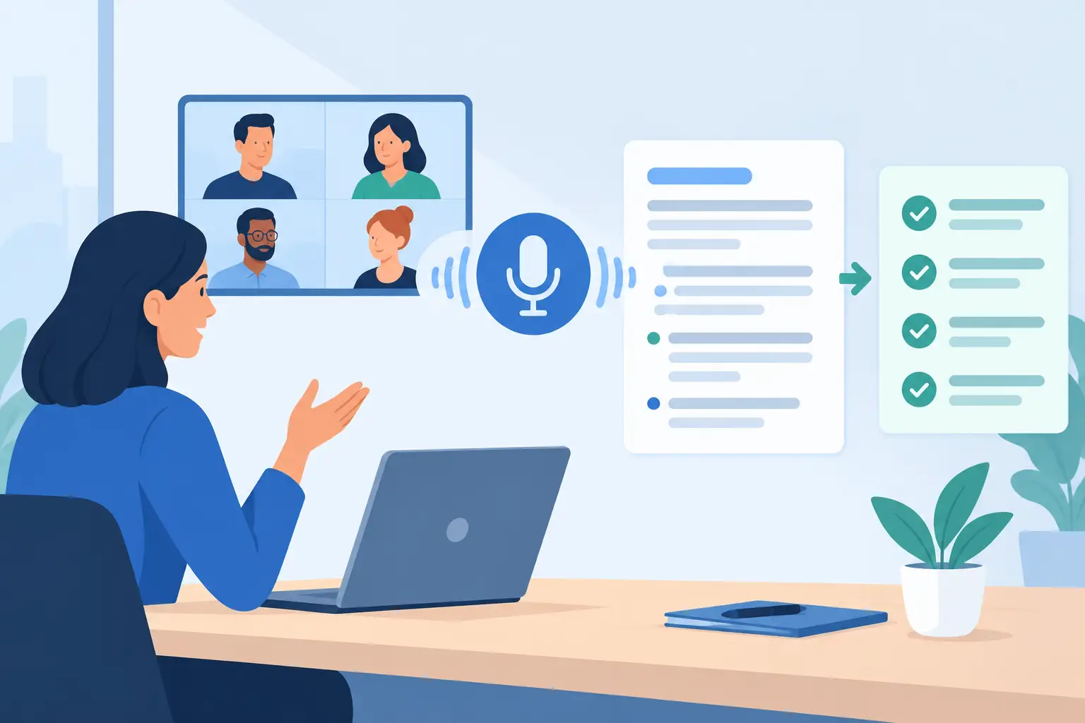 Voice-to-Text Meetings That Drive Follow-Through