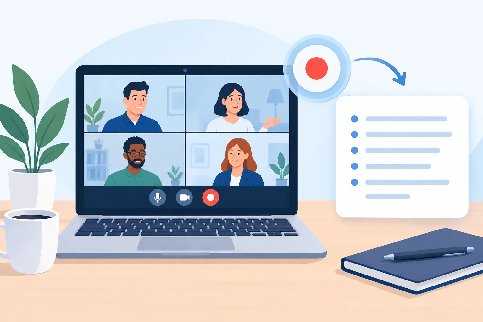 Zoom Meeting Recorder: Capture Notes, Not Tasks