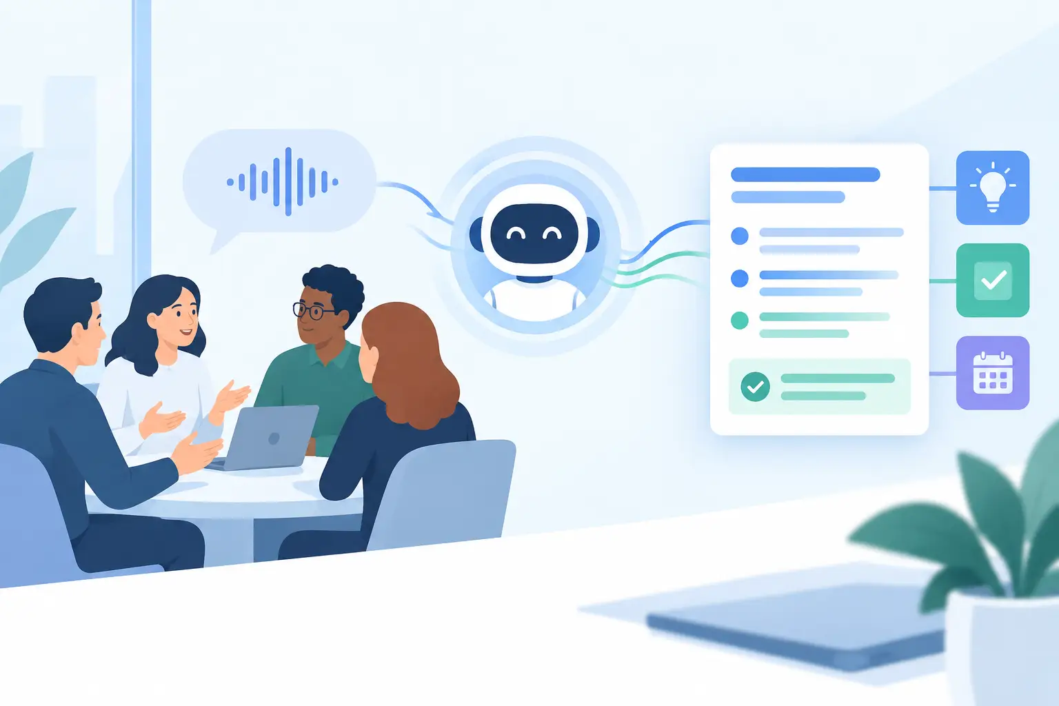 How an AI Note Taker Turns Talk Into Action