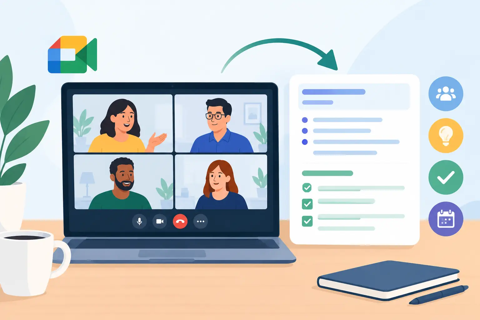 Google Meet Notes That Turn Talk Into Action
