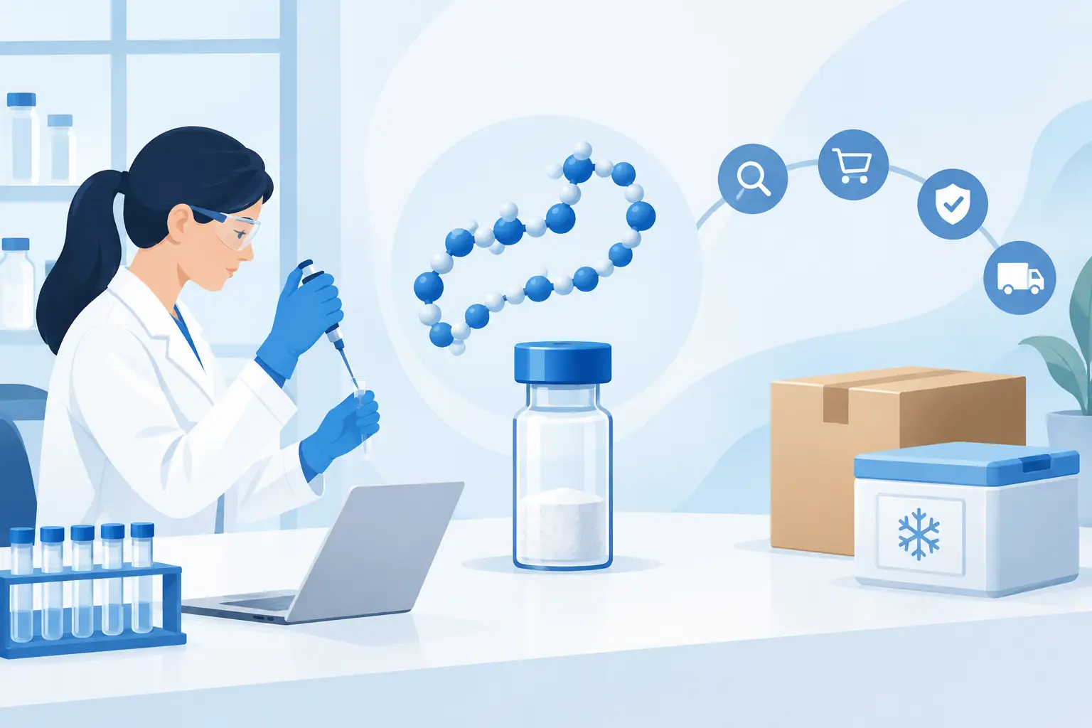 Research Peptide Procurement Guide for Labs
