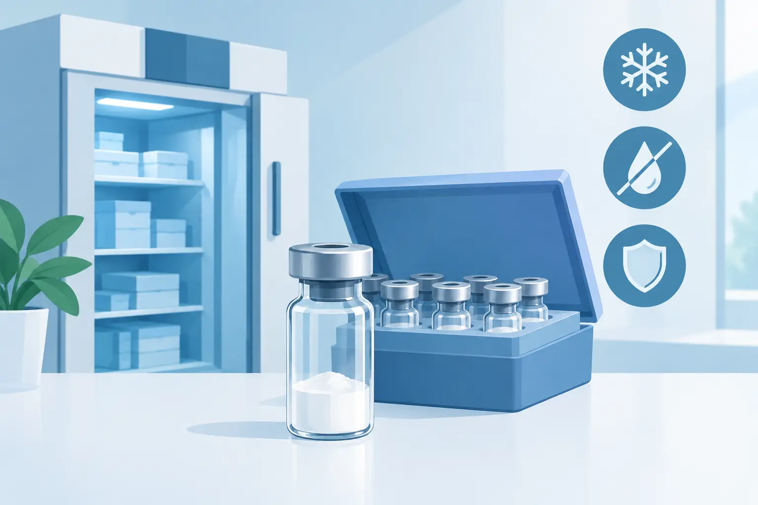 How to Store Lyophilized Peptides Correctly
