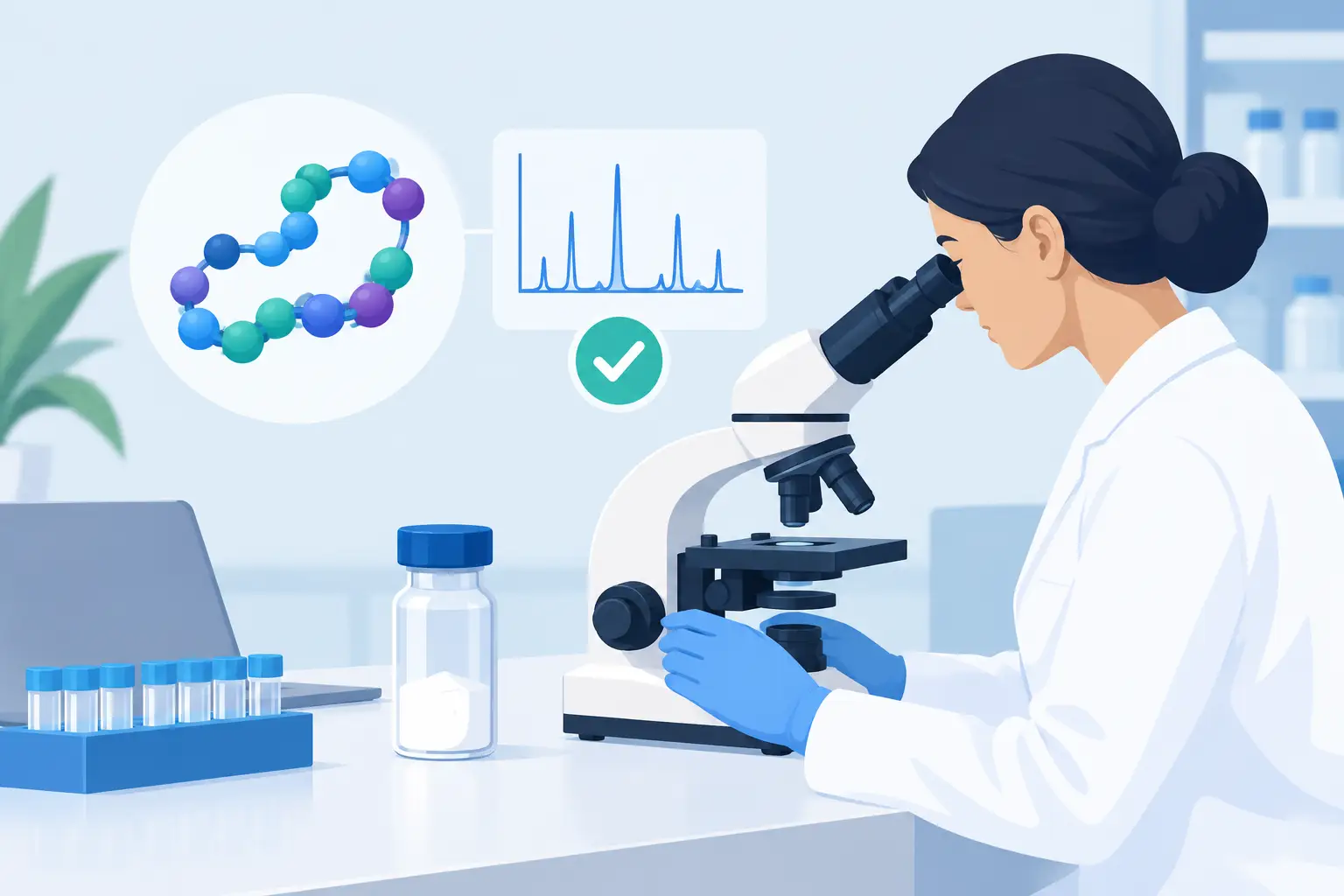 How to Verify Peptide Identity Before Research
