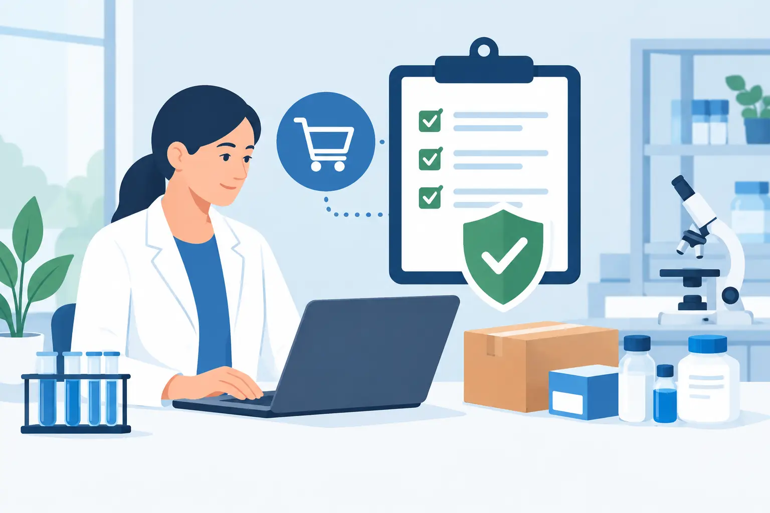 Research Compliance for Documented Lab Purchasing